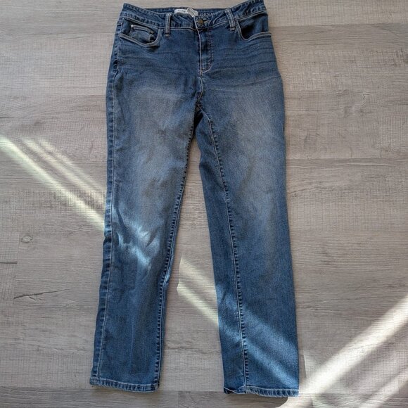 Women's Croft & Barrow Stretch Size 8 Short Jeans - Picture 1 of 4